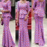 Latest Ankara STYLES Skirt and Blouse captura de pantalla 1