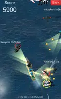 Battleship Shooter 2D ảnh chụp màn hình 1