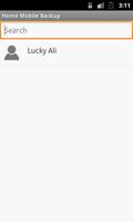 Home Sync Backup phone contact screenshot 3