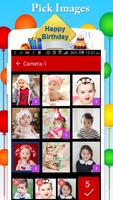 Kids Birthday Video Maker Affiche