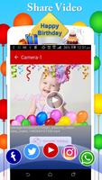 Kids Birthday Video Maker capture d'écran 3