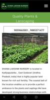 1 Schermata DHANALAKSHMI NURSERY