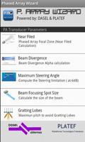 Phased Array Wizard LITE captura de pantalla 1