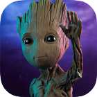 Baby Groot Wallpaper icône