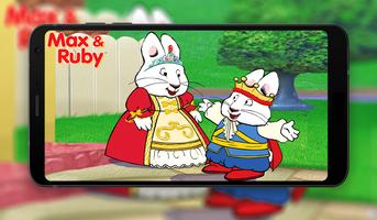Max and  Ruby Wallpaper Affiche