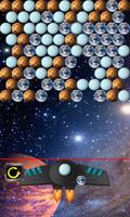 bubble shooter in space plakat