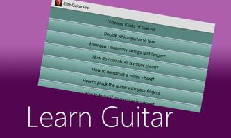 Play and Learn Guitar capture d'écran 1