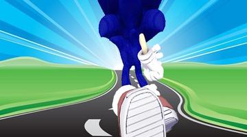 Sonic Speed Run Game Cartaz