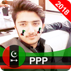 آیکون‌ PPP Photo Frame Flag Face DP Flex Editor & Songs