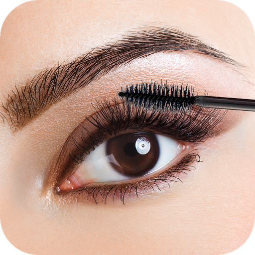 Wimpern Make-up-Kamera