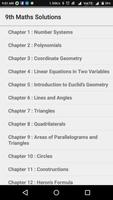 9th Maths NCERT Solution تصوير الشاشة 1