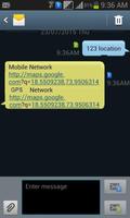 Zeroinon SMS based Tracking captura de pantalla 1