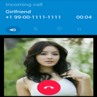 Fake caller أيقونة