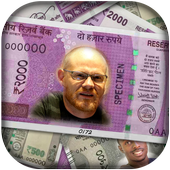 Indian Money Photo Frame icon