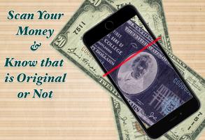 Fake Money Scanner Prank poster