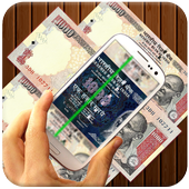 Fake Currency Scanner Prank icon