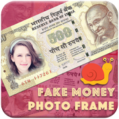 Fake Money Photo Frame Prank icon