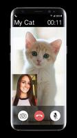 My Cat Fake Video Call Prank Ekran Görüntüsü 1