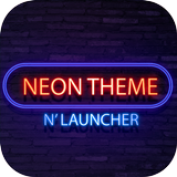 Neon Theme and Launcher أيقونة