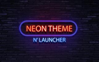 Neon Theme and Launcher تصوير الشاشة 1