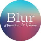 Blur Theme and Launcher أيقونة