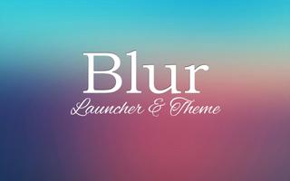 Blur Theme and Launcher 2017 スクリーンショット 1