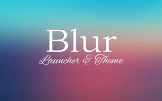Blur Theme and Launcher 2018 screenshot 1