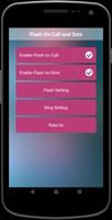 Flash On Call and Sms captura de pantalla 1