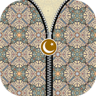 Islamic Texture Zipper Screen иконка