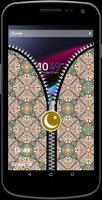 Islamic Texture Zipper Screen স্ক্রিনশট 1