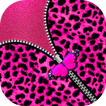 Pink Girly Leopard Screen