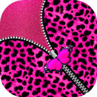 Pink Girly Leopard Screen 圖標