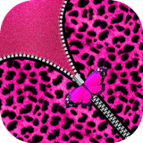 Pink Girly Leopard Screen-icoon