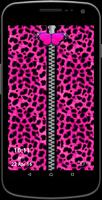 Pink Girly Leopard Screen 海報