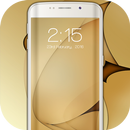 Theme for Galaxy S7 Gold aplikacja