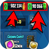 Free Gems Clash Royale  icon