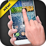 Broken Screen Prank أيقونة