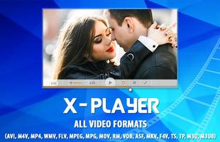 XXX Video Player - HD Max Video Player الملصق