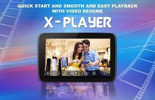 XXX Video Player - HD Max Video Player captura de pantalla 2