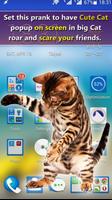 Cat Walk In Phone Prank : Cat on Screen Cute Joke capture d'écran 1