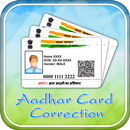Correction In Aadhar Card Details - Guide APK
