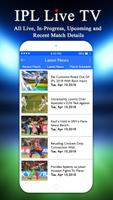 Cricket Live IPL TV 2018 : Live Score & Schedule 截图 1