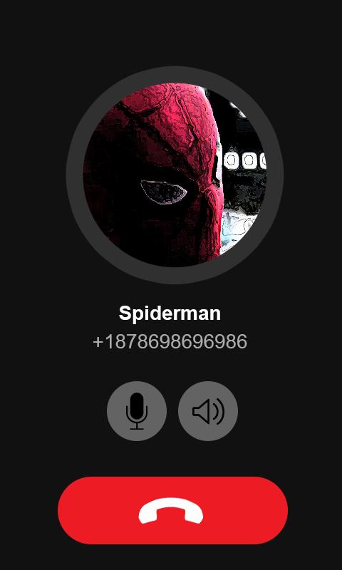Prank from Spider-Man Call APK pour Android Télécharger