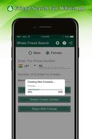 Friend Search for WhatsApp Number स्क्रीनशॉट 1