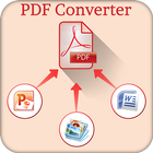 PDF Converter (doc word png jpg ppt xls txt wps..) ไอคอน