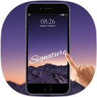 Signature Screen Lock ikona