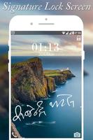 Signature Screen Lock screenshot 1