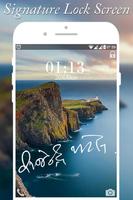 Signature Screen Lock capture d'écran 1