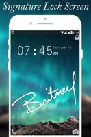 Signature Screen Lock capture d'écran 3