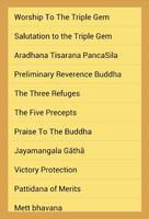 Buddhism Prayer with sound স্ক্রিনশট 1